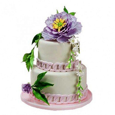 Торт Свадебный цветок купить - казань.сладкоежкин.рф