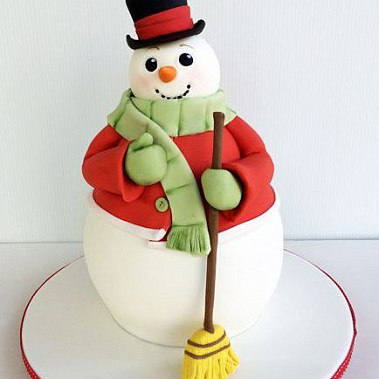 Торт добрый снеговик купить - казань.сладкоежкин.рф