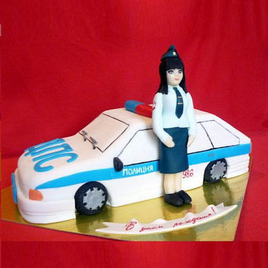 Торт красивый полицейский купить - казань.сладкоежкин.рф